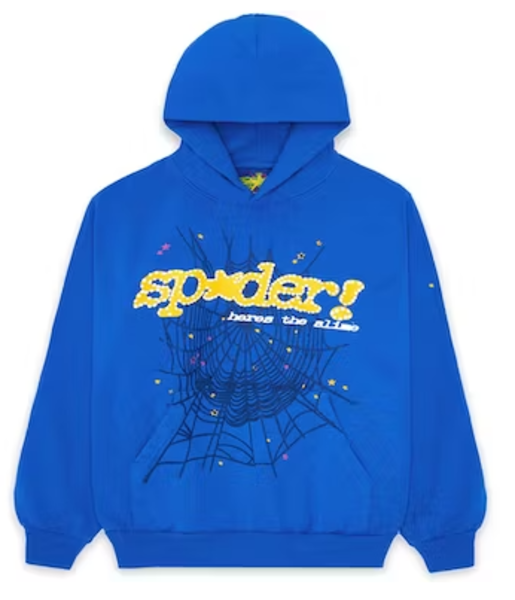 Sp5der TC Hoodie Blue