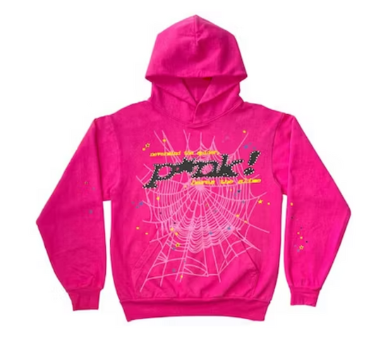 SP5DER MAGENTA HOODIE PINK