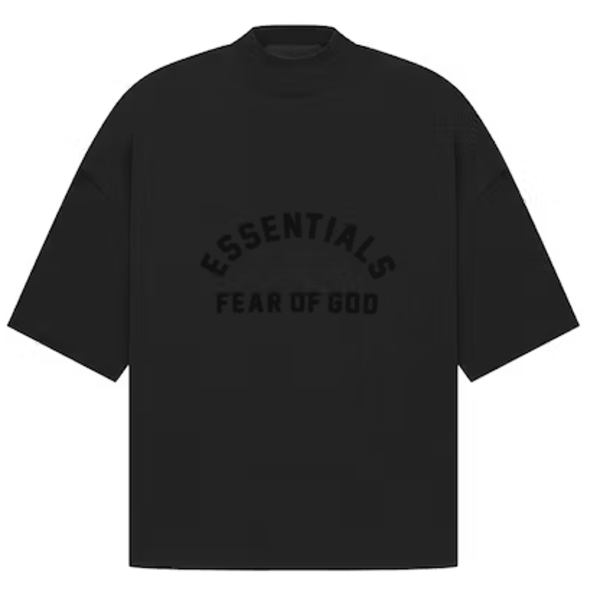 Fear of God Essentials Arch Logo Tee Jet Black