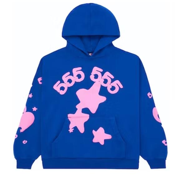 Sp5der Beluga Hoodie Blue