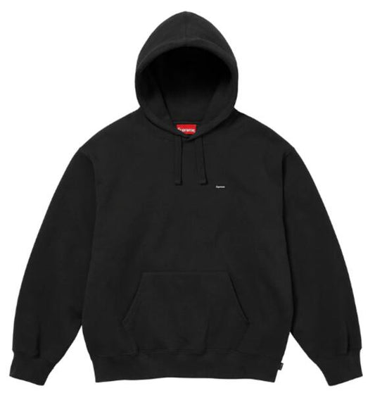 Supreme Small Box Drawcord Hooded Sweatshirt Black