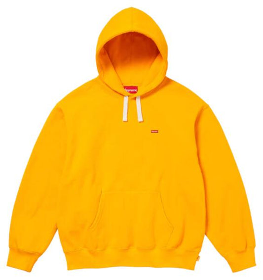 Supreme Small Box Drawcord Hooded Sweatshirt Yellow