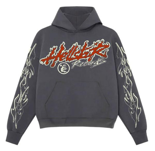 Hellstar Records Hoodie Black