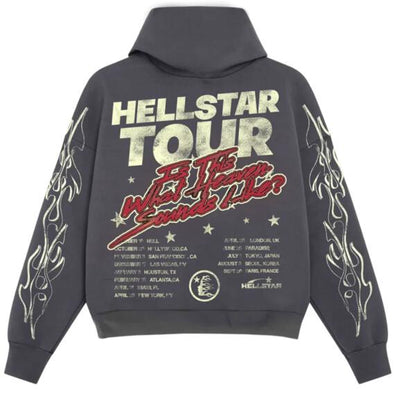 Hellstar Records Hoodie Black