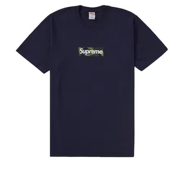 Supreme Box Logo Tee (FW23) Navy