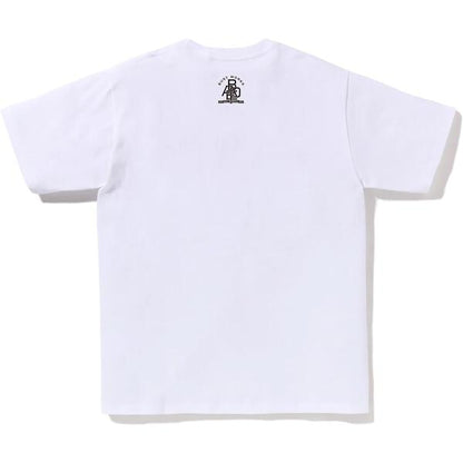 TIGER MILO COLLEGE TEE MENS WHITE