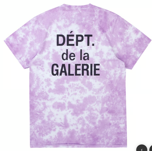 Gallery Dept. French Logo Tee Tie Dye Lavender