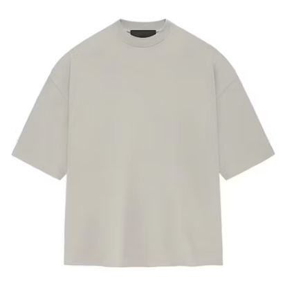 Fear of God Essentials Tee Silver Cloud