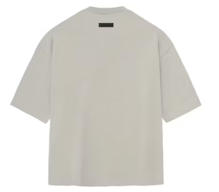 Fear of God Essentials Tee Silver Cloud