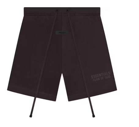 Fear of God Essentials Sweatshort Plum