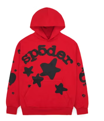 Sp5der Beluga Hoodie Red