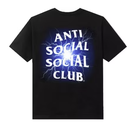 Anti Social Social Club Pain T-shirt Black