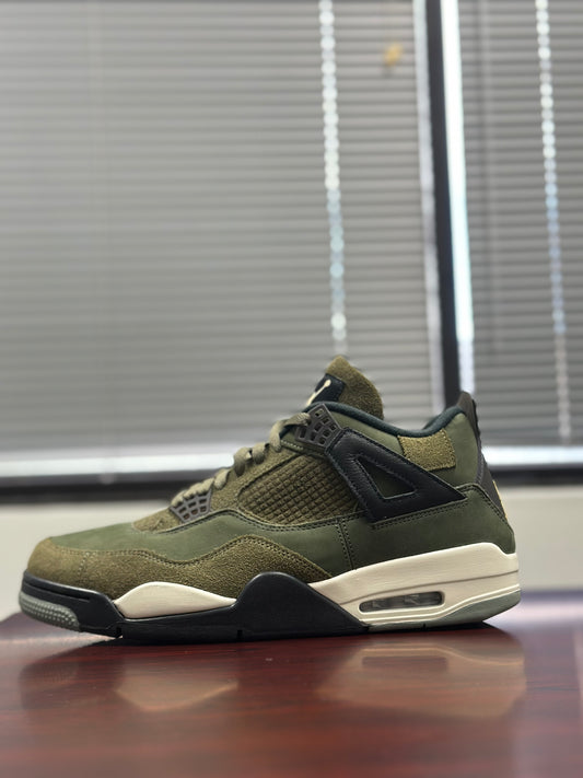 Jordan 4 Retro SE Craft Medium Olive (GS)