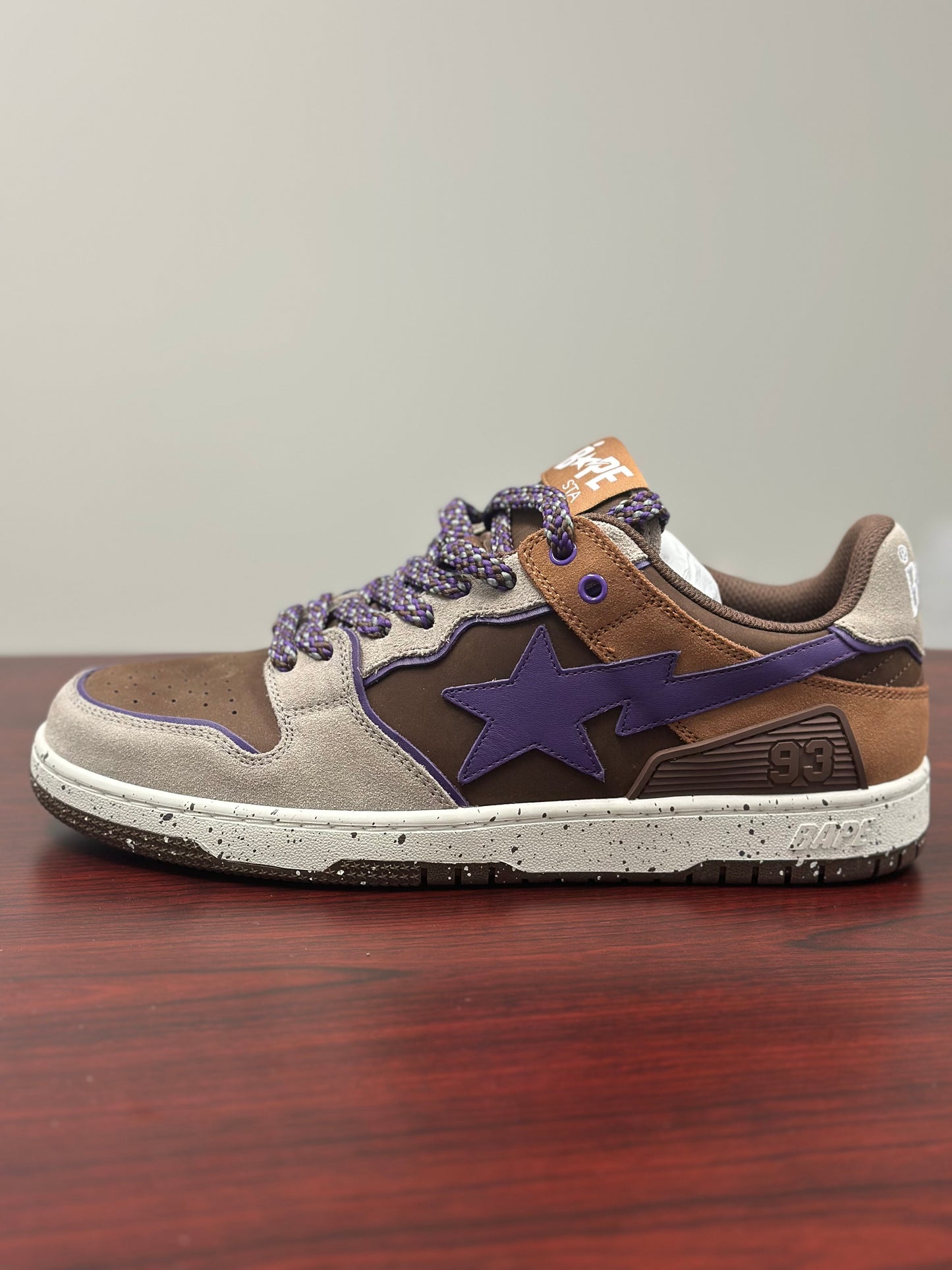 A Bathing Ape Sk8 Sta Brown